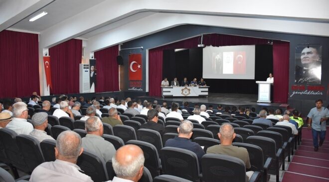 Salihli’de muhtarlar toplantısı yapıldı: Talepler ve sorunlar masaya yatırıldı