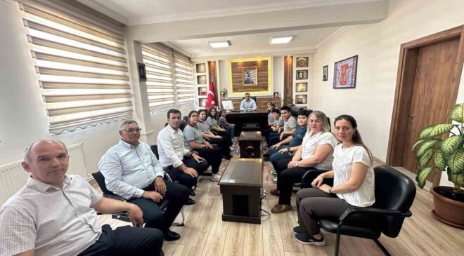 Sarıgöl’ün gururu öğrencilerden Kaymakam Dalak’a ziyaret