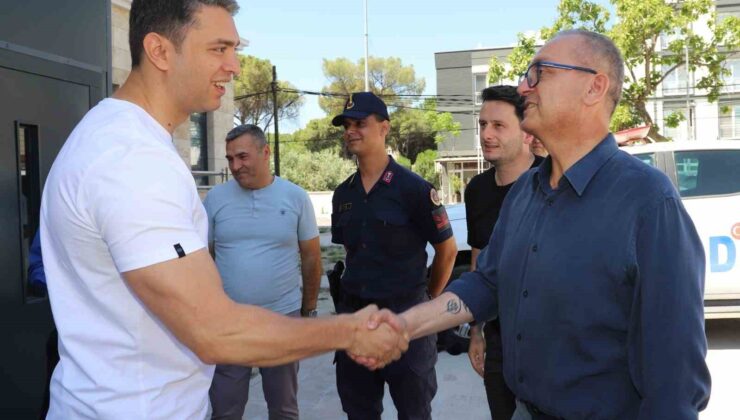 Saruhanlı Kaymakamı Murat Acar gözyaşları ve dualarla uğurlandı