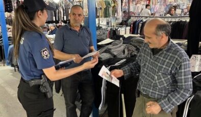 Selendi emniyeti vatandaşları tek tek uyardı