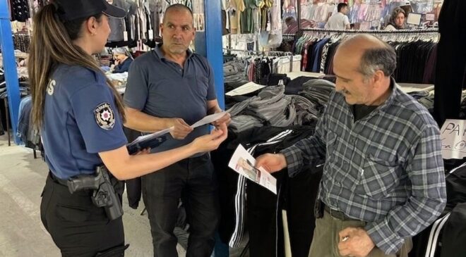 Selendi emniyeti vatandaşları tek tek uyardı