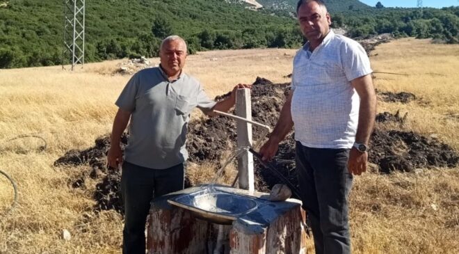 Susuz çeşmeler yıllar sonra yeniden aktı