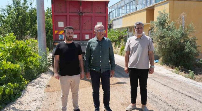 Turgutlu Belediyesi asfalt sezonunu açtı