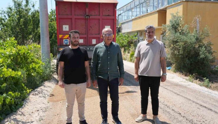 Turgutlu Belediyesi asfalt sezonunu açtı