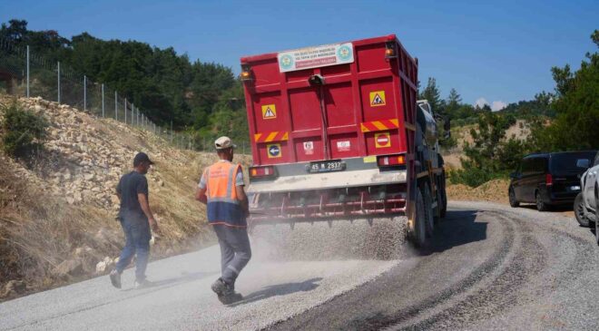Turgutlu’da yol seferberliği