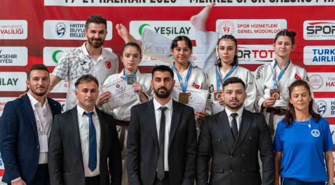 Yunusemreli judoculardan Hatay’da büyük başarı