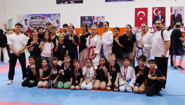 Alaşehirli karateciler Ege’yi fethetti