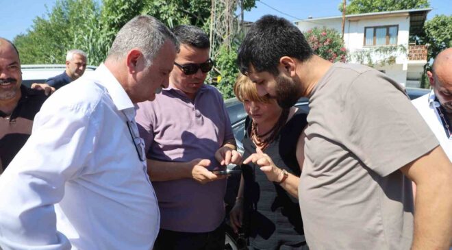 Başkan Balaban’dan mahalle mesaisi