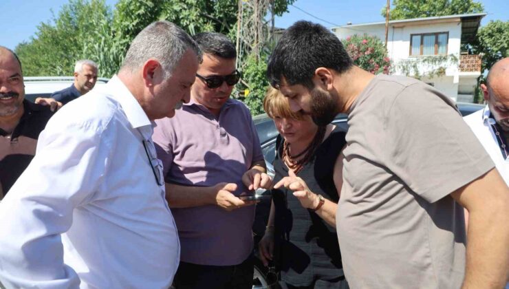 Başkan Balaban’dan mahalle mesaisi