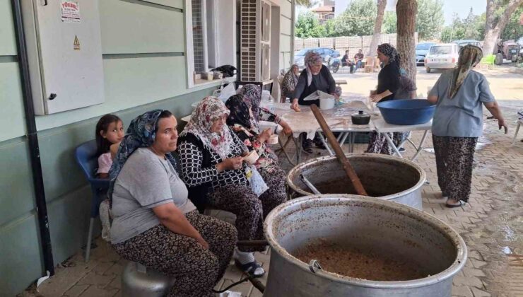Çimentepe’de birlik ve beraberlik için kazanlar kaynadı