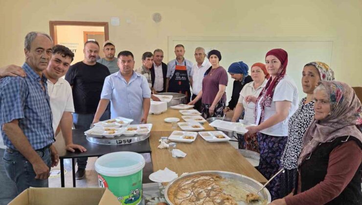 Gördes’te geleneksel köy hayrına yoğun ilgi