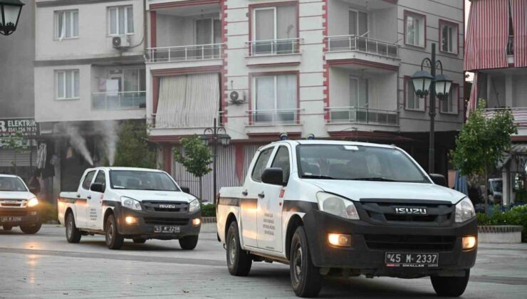 Manisa Büyükşehir’den Sarıgöl genelinde ilaçlama çalışması