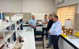 Manisa’daki tarımsal analiz laboratuvarının çalışmalarına sıkı takip