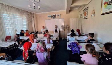 Müftü Güvenir’den yaz Kur’an kurslarına moral ziyareti