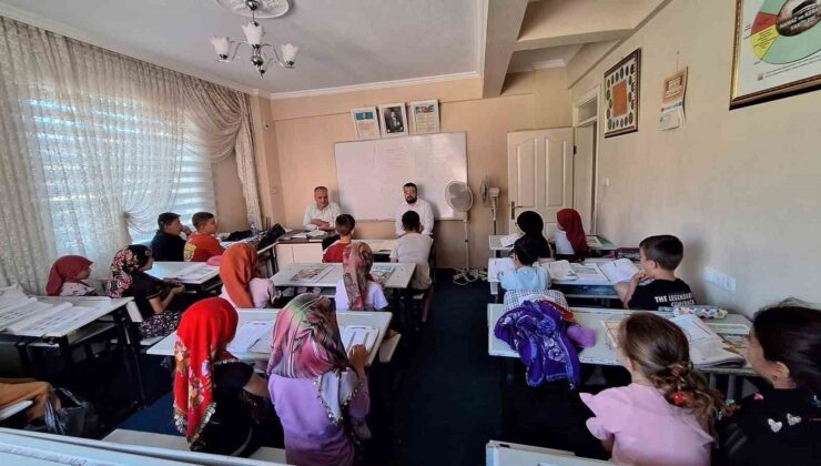Müftü Güvenir’den yaz Kur’an kurslarına moral ziyareti