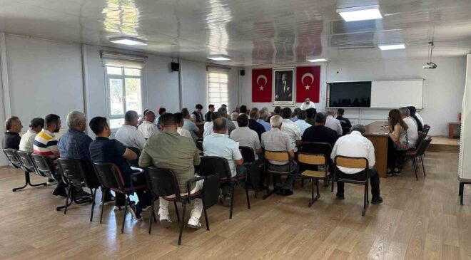 Sarıgöl’de muhtarlarla kritik toplantı