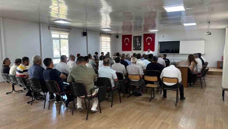 Sarıgöl’de muhtarlarla kritik toplantı