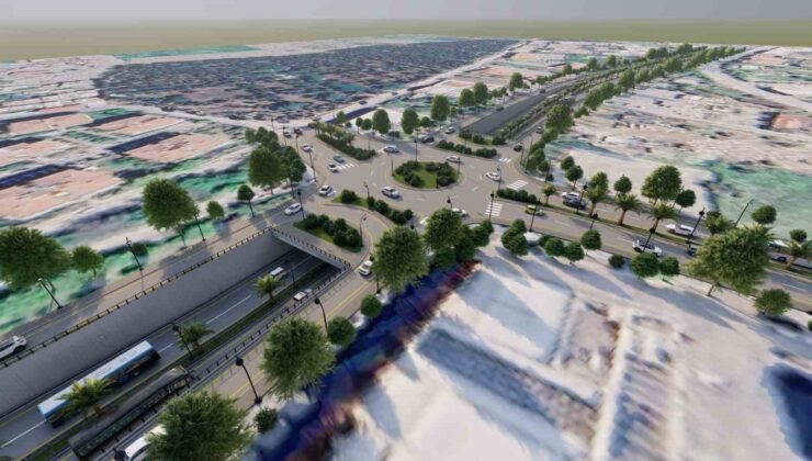 Turgutlu’nun trafik çilesini bitirecek dev projede ilk kazma vuruldu
