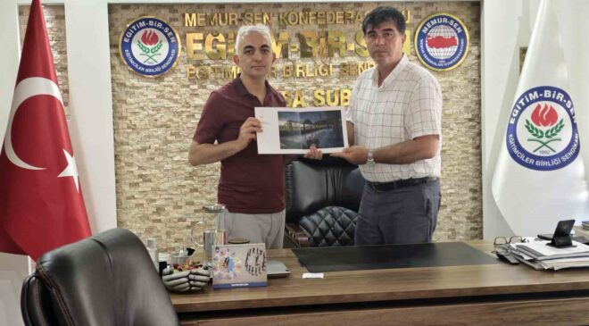 Yasav, Türkiye birincisi İsmail Aybey’i ağırladı