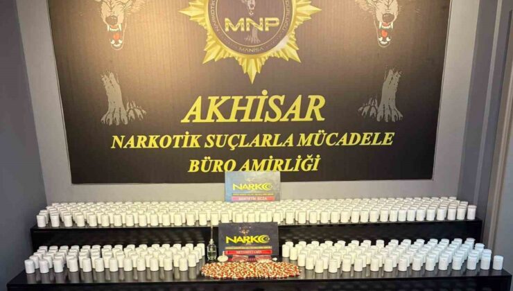 Akhisar’da uyuşturucu operasyonunda 2 şüpheli tutuklandı