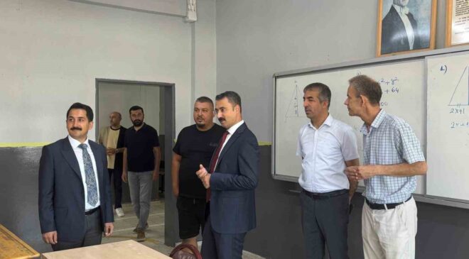 Alaşehir’deki 36 sınıf denetimli serbestlik yükümlüleri tarafından yenilendi