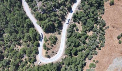 Ayvacık Mahallesi yolunda 6 kilometrelik asfalt çalışması