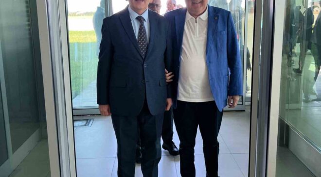 Başkan Yılmaz, Hisarcıklıoğlu’nun Balıkesir programına katıldı