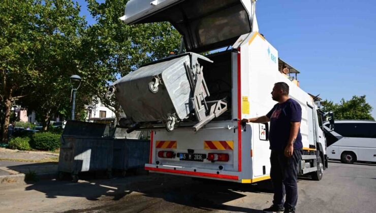 Büyükşehir’den çöp konteynerlerinde temizli seferberliği