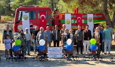Gördes’te kadın üreticilere yüzde 100 hibeli çapa motoru desteği