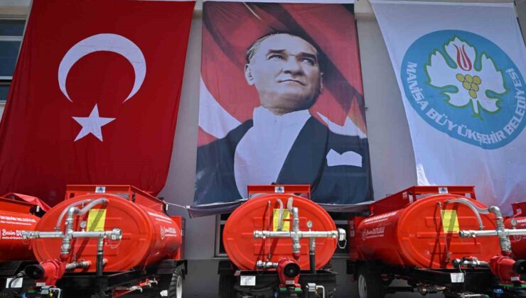 Manisa Büyükşehir yangınlara ilk müdahaleyi güçlendiriyor