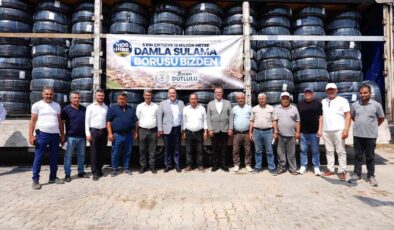 Manisa Büyükşehir’den Alaşehir’e 13,2 milyon TL’lik damla sulama desteği