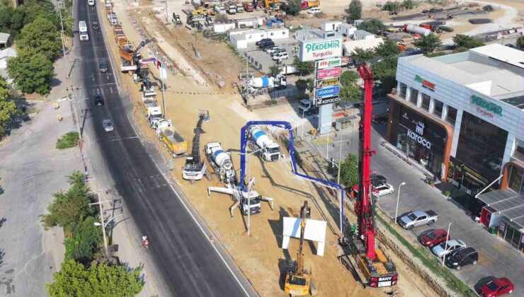 Manisa’nın ulaşım ağına güç katacak projesinde temeller atıldı