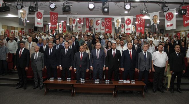 MHP Kula İlçe Başkanı Hüseyin Sönmez oldu