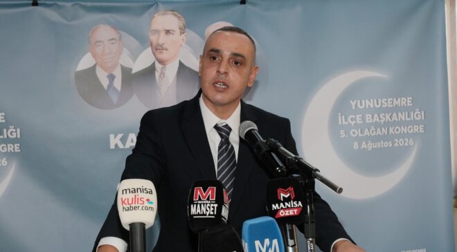 MHP Yunusemre’de yeni başkan Ali Özkan oldu
