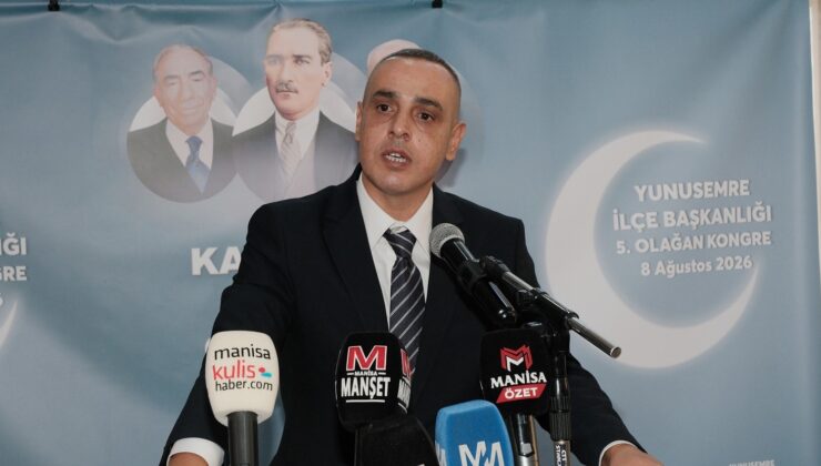 MHP Yunusemre’de yeni başkan Ali Özkan oldu