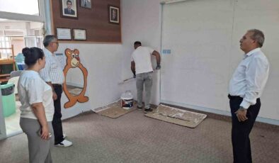 Sarıgöl’de okullar yeni eğitim yılına hazırlanıyor