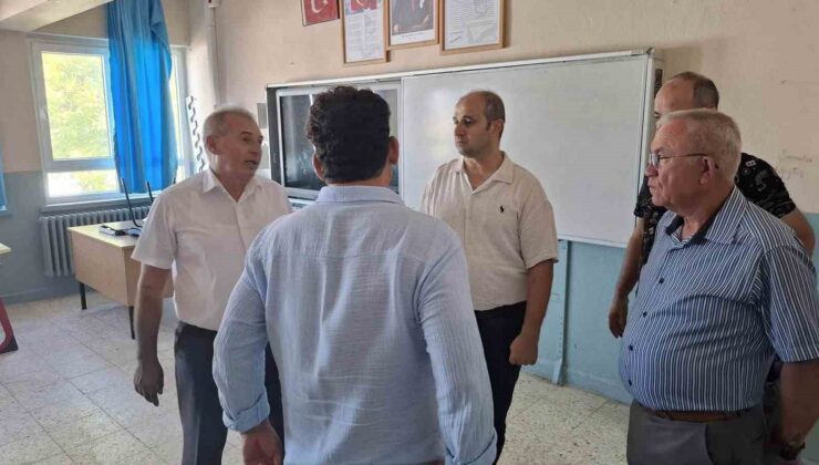 Sarıgöl’de okullara yeni eğitim yılı incelemesi