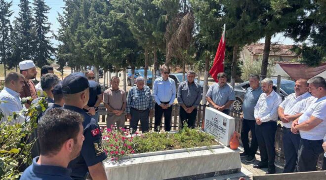 Şehit Süleyman Görece şehadetinin yıl dönümünde dualarla anıldı