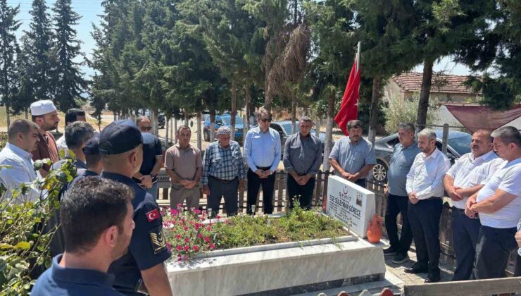 Şehit Süleyman Görece şehadetinin yıl dönümünde dualarla anıldı