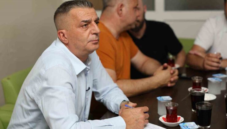 Şehzadeler’de hizmetin nabzı şantiyede tutuldu