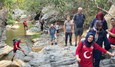 TURBELDAK’ın rotası Çıkrıkçı-Karacaali Kanyonu oldu