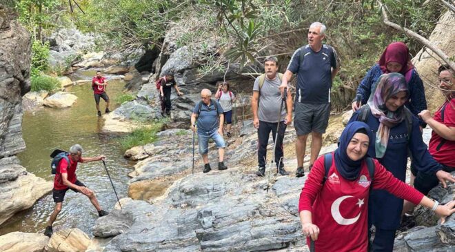 TURBELDAK’ın rotası Çıkrıkçı-Karacaali Kanyonu oldu