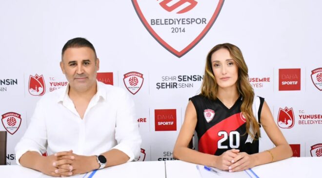 Yunusemre Belediyespor’a milli smaçör takviyesi