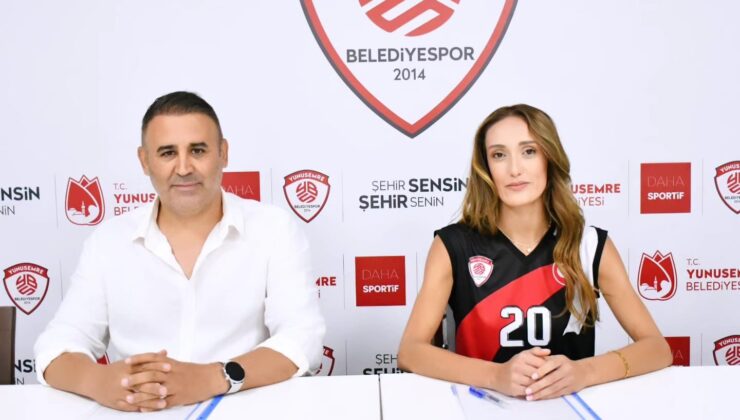Yunusemre Belediyespor’a milli smaçör takviyesi