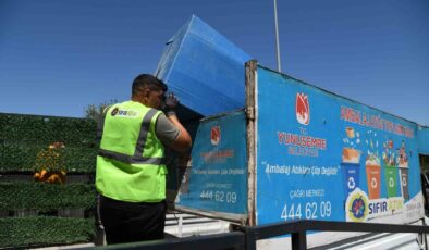 Yunusemre’de 150 tonluk geri dönüşüm başarısı