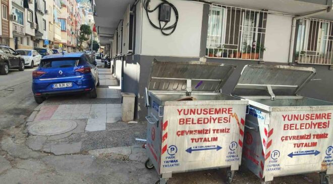 Yunusemre’de eski konteynerlere ‘yeniden hayat’ veriliyor
