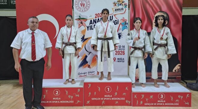 Yunusemreli judocular Muğla’da üç madalyayla döndü