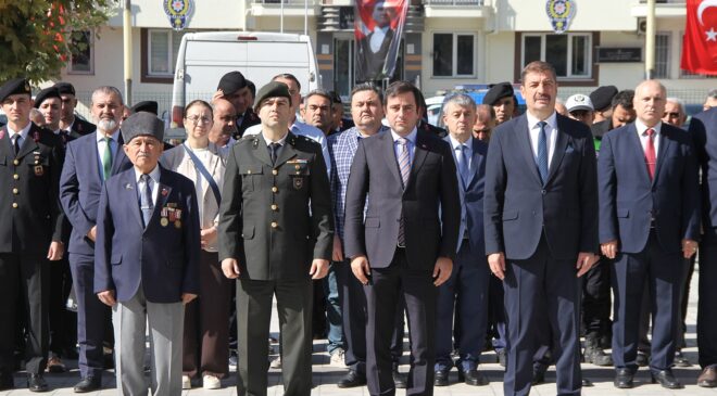 19 Eylül Gaziler Günü programı düzenlendi
