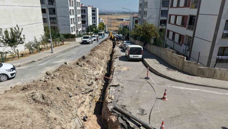 Akgedik TOKİ’de su altyapısı güçlendirildi