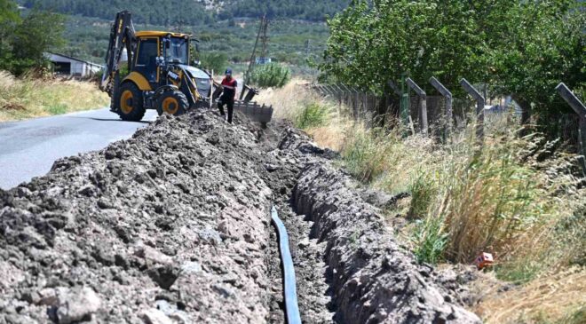 Avdan’da 30 yıllık su çilesi tarihe karıştı